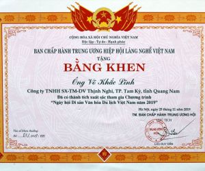 Các chứng nhận 